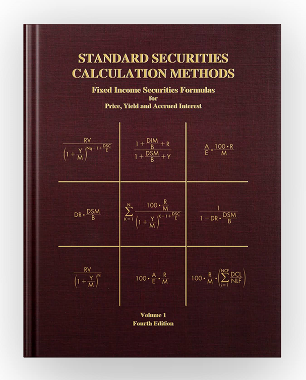 Standard Securities Calculation Methods Volume 1