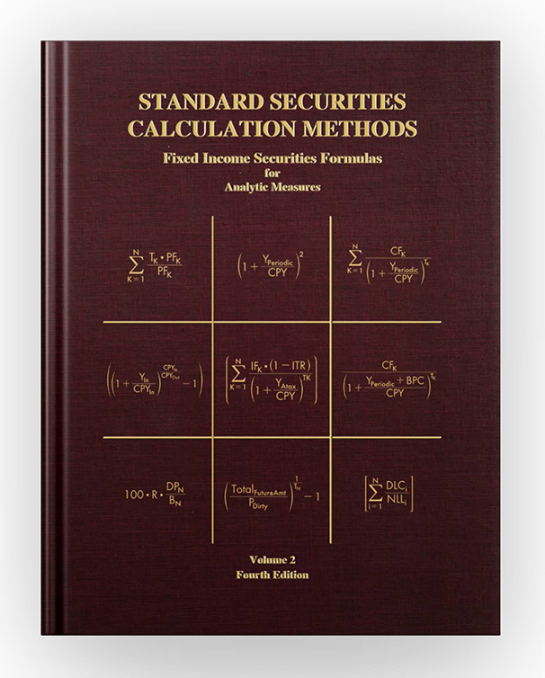 Standard Securities Calculation Methods Volume 2